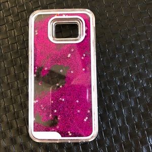 Galaxy s6 glitter case